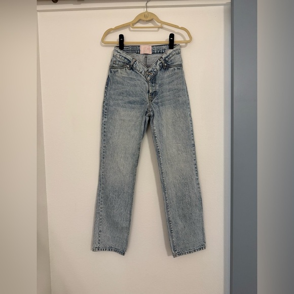 Revice V Waist Follow My Lead Straight Leg Jeans- Size 27 - Picture 4 of 11